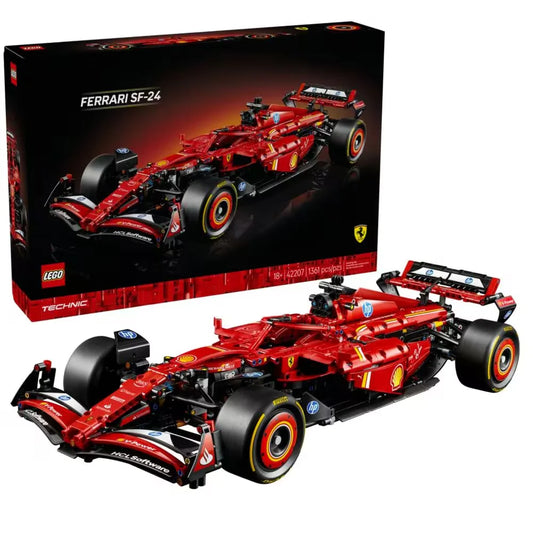 Ferrari SF-24 F1 – Replica d'Ingegneria in Scala 1:8 1.361 Pezzi